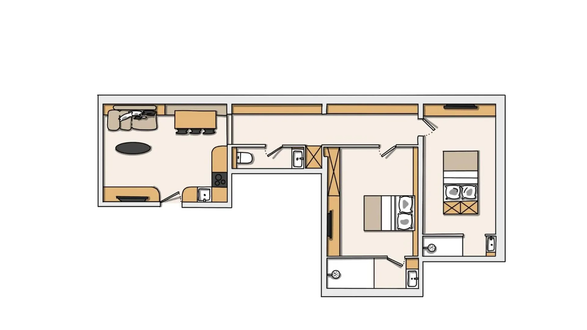 Oniri - Serviced Apartments Eiffel Tower - Rue D'Augereau Paris